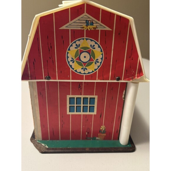 Fisher-Price Toy Play Family Farm Red Barn Little People Vintage 1967 - Picture 2 of 15